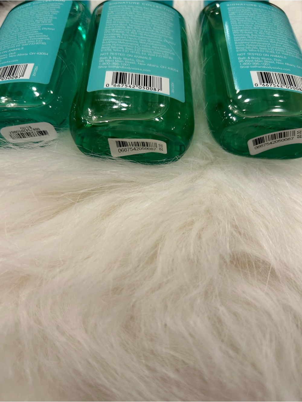 NEW Bath & Body Works Magic in the Air Shower Gel Body Wash Travel Size Set of 3 - Picture 3 of 3